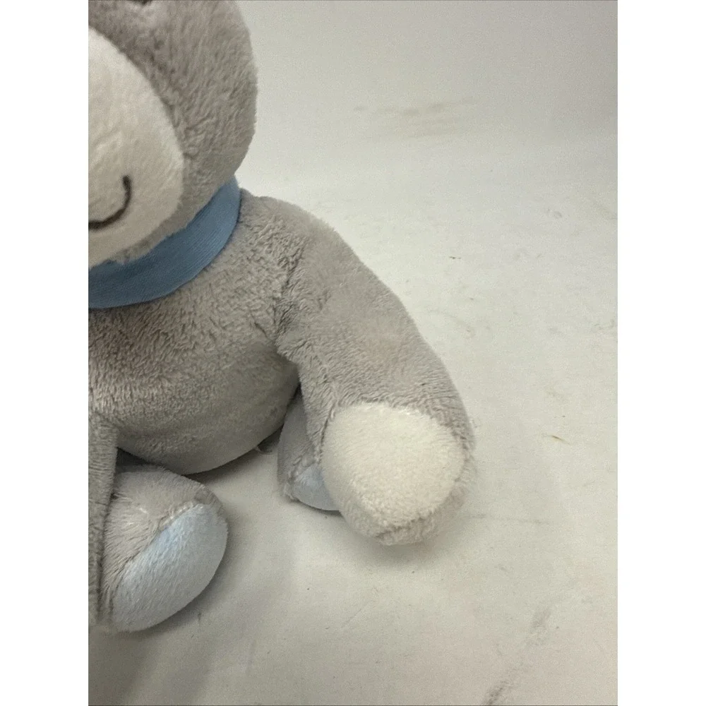 CARTER'S Just One You Dog Gray White PUPPY Wind Up Musical 8